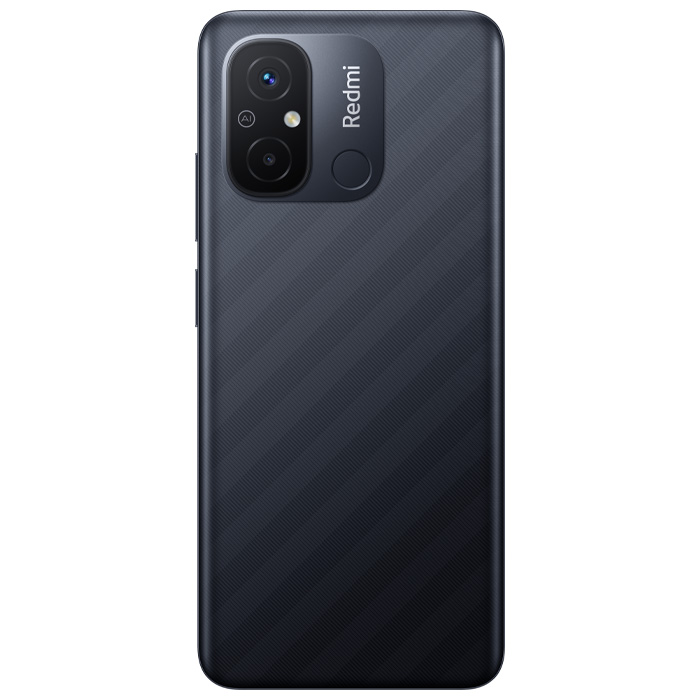 قاب پشتی گوشی موبایل شیائومی Redmi 12C در رنگ مشکی