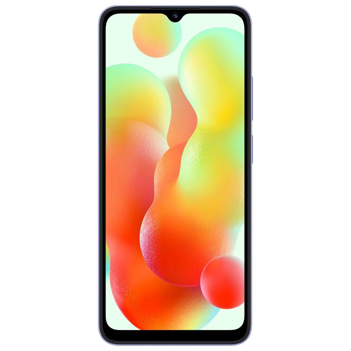 صفحه نمایش گوشی موبایل شیائومی Redmi 12C در رنگ بنفش