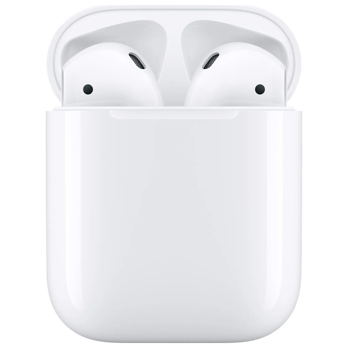 نمای کیس شارژ هندزفری بلوتوثی اپل مدل AirPods 2 MV7N2