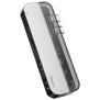 هاب بیسوس 5 پورت USB-C مدل Transparent Series Dual Type-C Multifunctional CAHUB-TS0G