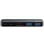 درگاههای هاب بیسوس 5 پورت USB-C مدل Transparent Series Dual Type-C Multifunctional CAHUB-TS0G
