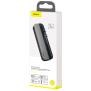 بستهبندی هاب بیسوس 5 پورت USB-C مدل Transparent Series Dual Type-C Multifunctional CAHUB-TS0G