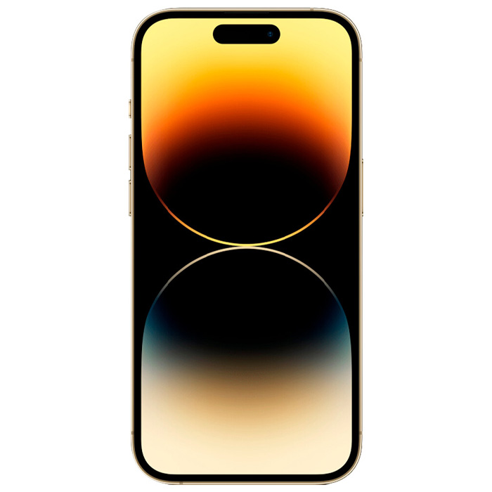 صفحه نمایش گوشی موبایل اپل iPhone 14 Pro با حافظه 128 گیگابایت در رنگ طلایی