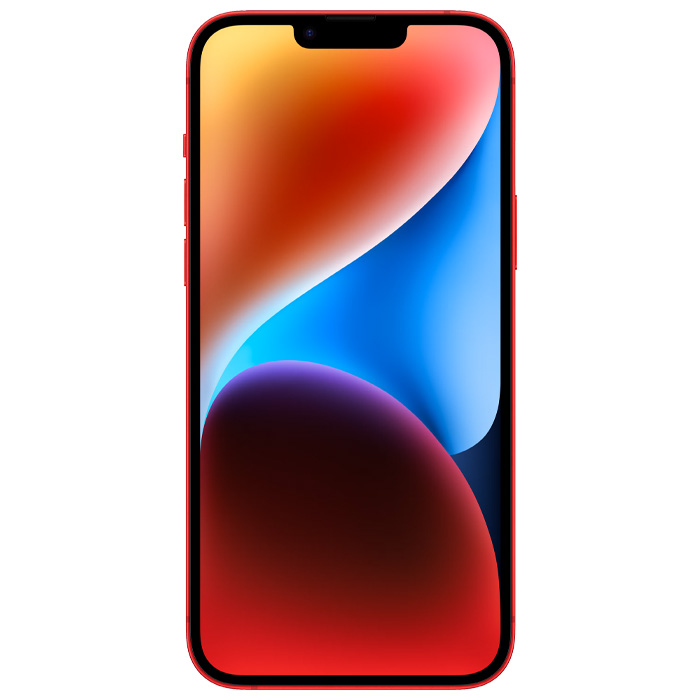 صفحه نمایش گوشی موبایل اپل iPhone 14 Plus با حافظه 128 گیگابایت در رنگ قرمز