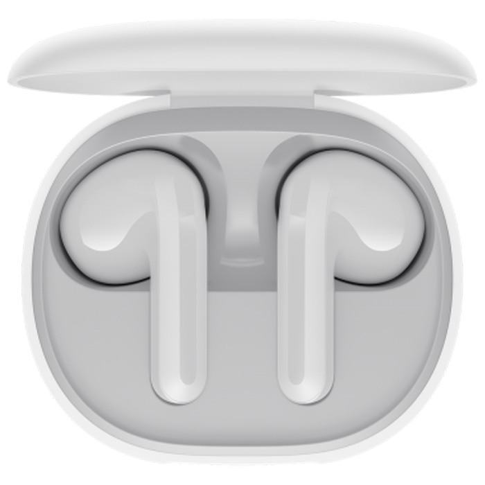 نمای بالایی هندزفری بلوتوثی شیائومی مدل Redmi Buds 4 Lite M2231E1 در رنگ  سفید