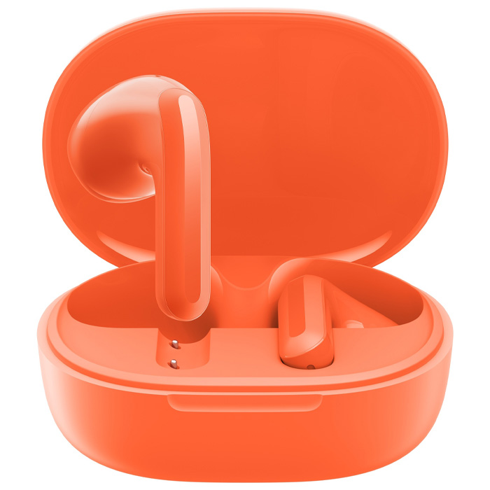 رنگ نارنجی هندزفری بلوتوثی شیائومی مدل Redmi Buds 4 Lite M2231E1