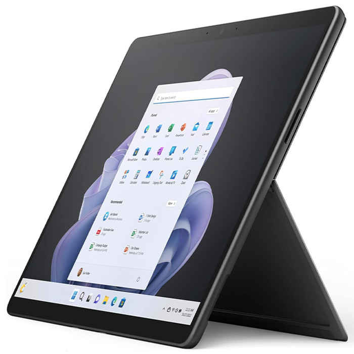 رنگ گرافیتی تبلت مایکروسافت مدل Surface Pro 9–i7 حافظه 256 گیگابایت و رم 16 گیگابایت