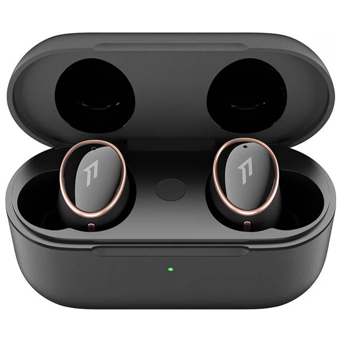 نمای بالایی هندزفری بلوتوثی وان مور مدل Evo EH902 در رنگ مشکی