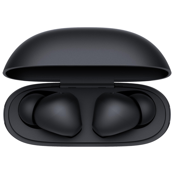 نمای بالایی هندزفری بلوتوثی شیائومی مدل Redmi Buds 4 Active M2232E1 در رنگ مشکی