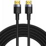رنگ مشکی کابل HDMI بیسوس مدل Cafule Series 4K V2.0 CADKLF-H01 با طول 5 متر
