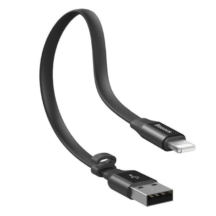 نمای باز کابل بیسوس لایتنینگ مدل Nimble iP Portable CALMBJ-B01 با طول 23 سانتی‌متر