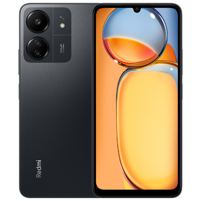 رنگ مشکی گوشی موبایل شیائومی Redmi 13C با حافظه 128 گیگابایت و رم 6 گیگابایت