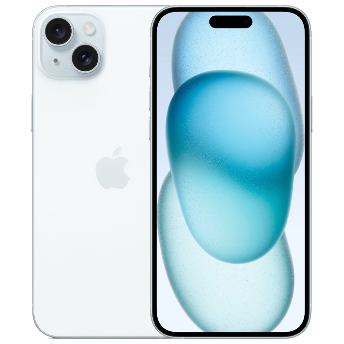 رنگ آبی گوشی موبایل اپل iPhone 15 Plus با حافظه 128 گیگابایت