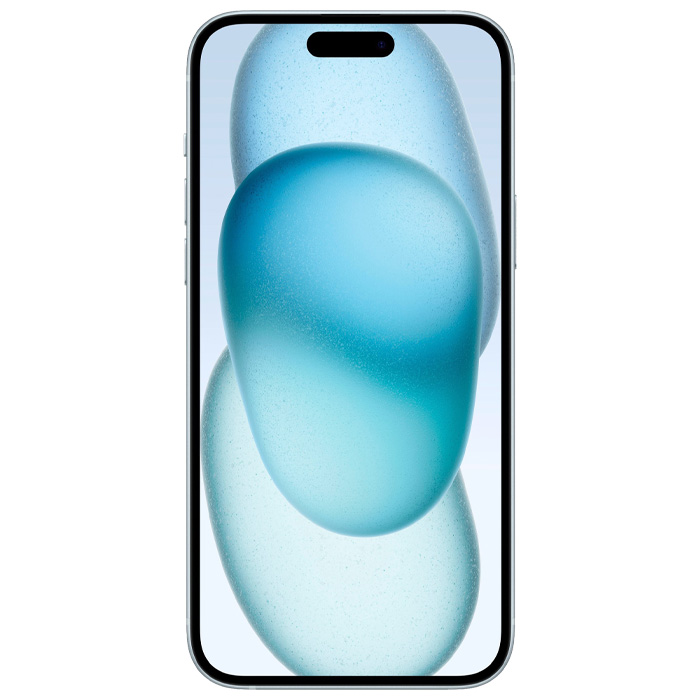 صفحه نمایش گوشی موبایل اپل iPhone 15 Plus با حافظه 128 گیگابایت در رنگ آبی