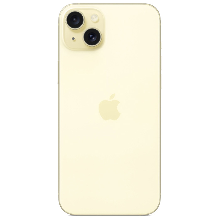 قاب پشتی گوشی موبایل اپل iPhone 15 Plus با حافظه 128 گیگابایت در رنگ زرد