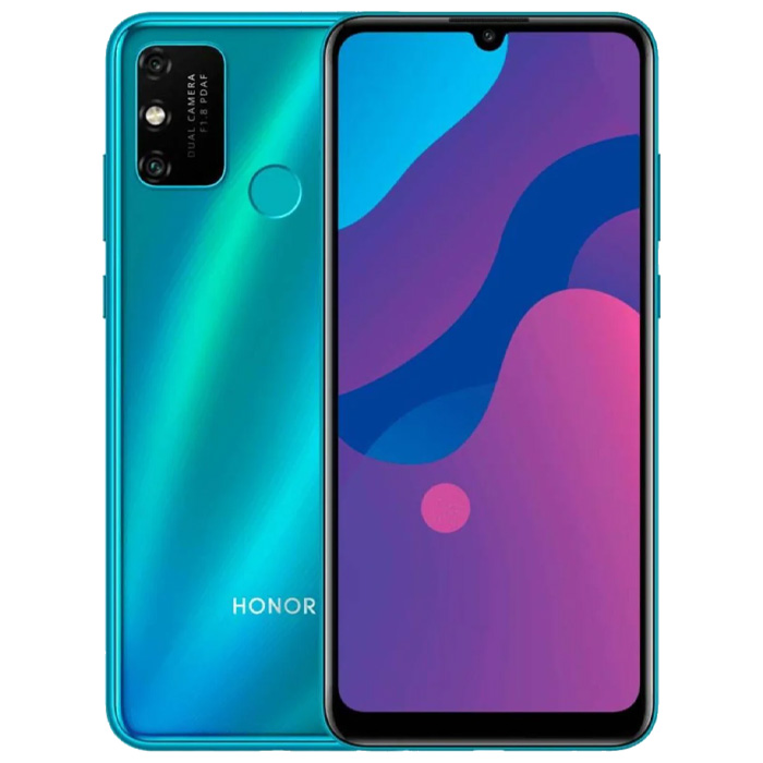 رنگ سبز گوشی موبایل آنر 9a با حافظه 64 گیگابایت و رم 3 گیگابایت