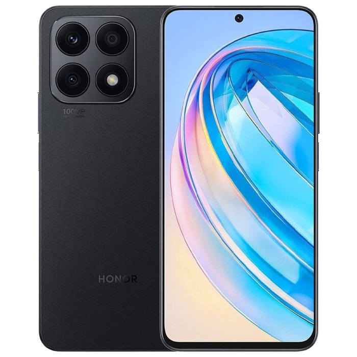 رنگ مشکی گوشی موبایل آنر X8a با حافظه 128 گیگابایت و رم 8 گیگابایت