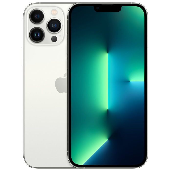 رنگ نقره ای گوشی موبایل اپل iPhone 13 Pro Max با حافظه 128 گیگابایت