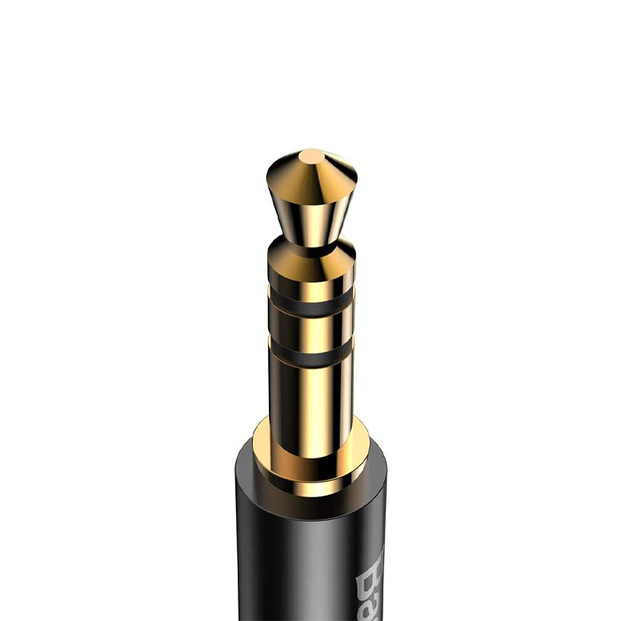 نمای سر AUX کابل تبدیل بیسوس USB-C به AUX مدل M01 Yiven CAM01-01