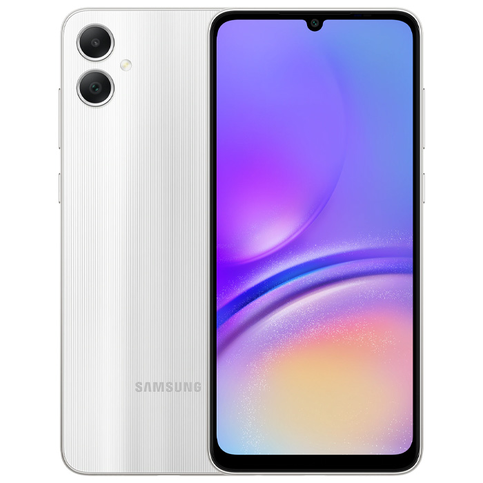 رنگ نقره‌ای گوشی موبایل سامسونگ Galaxy A05