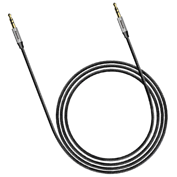 کابل بیسوس AUX مدل Yiven Audio CAM30-BS1 در رنگ مشکی