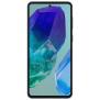 صفحه نمایش گوشی موبایل سامسونگ Galaxy M55 5G در رنگ آبی تیره