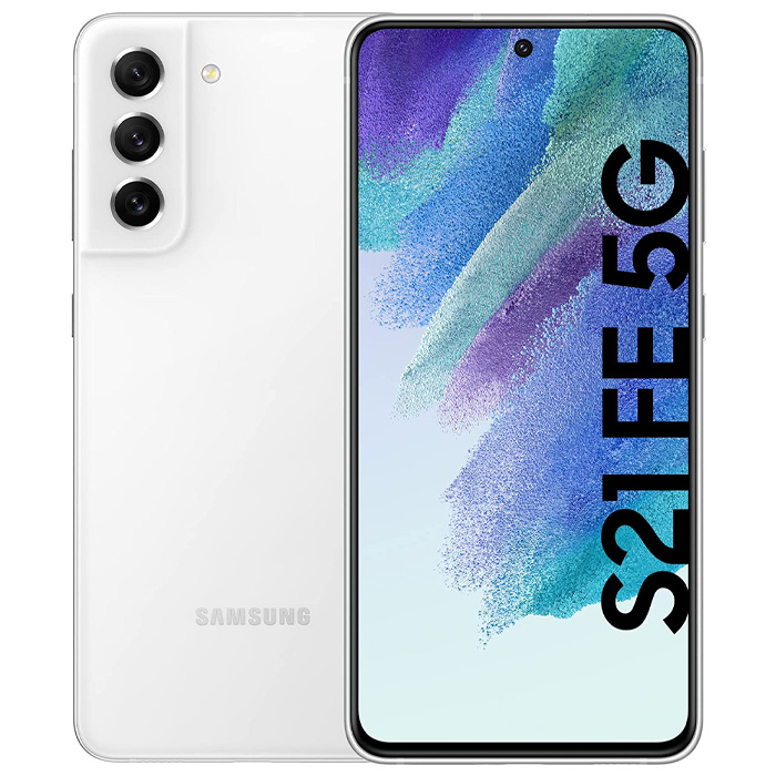 رنگ سفید گوشی موبایل سامسونگ Galaxy S21 FE 5G