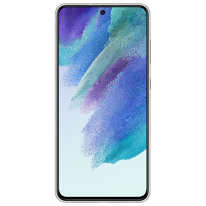 صفحه نمایش گوشی موبایل سامسونگ Galaxy S21 FE 5G در رنگ سفید