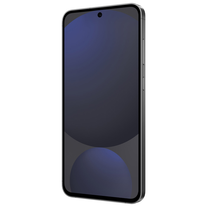 نمای کناری صفحه نمایش گوشی موبایل سامسونگ Galaxy S24 FE 5G در رنگ گرافیتی