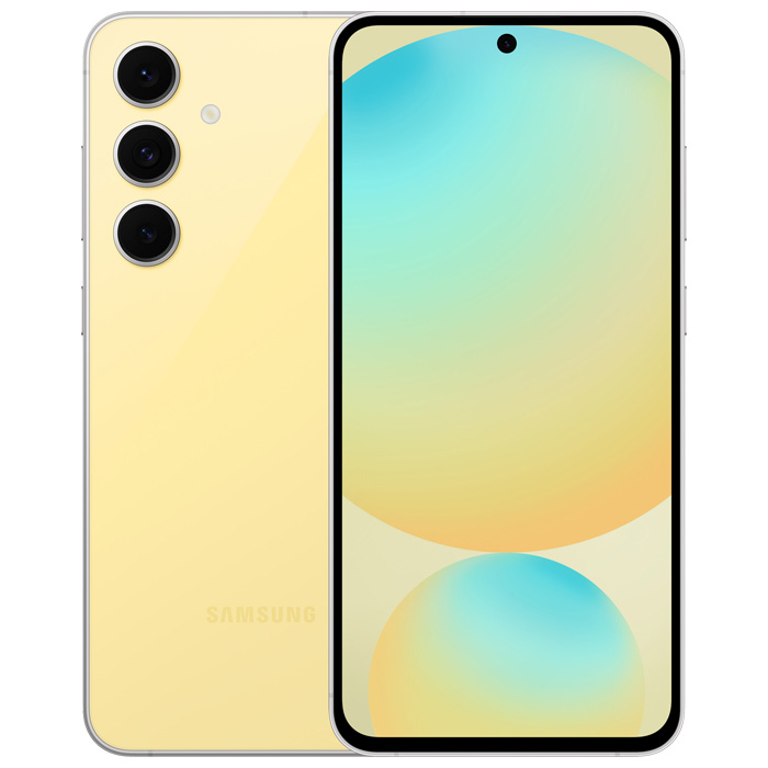 رنگ زرد گوشی موبایل سامسونگ Galaxy S24 FE 5G