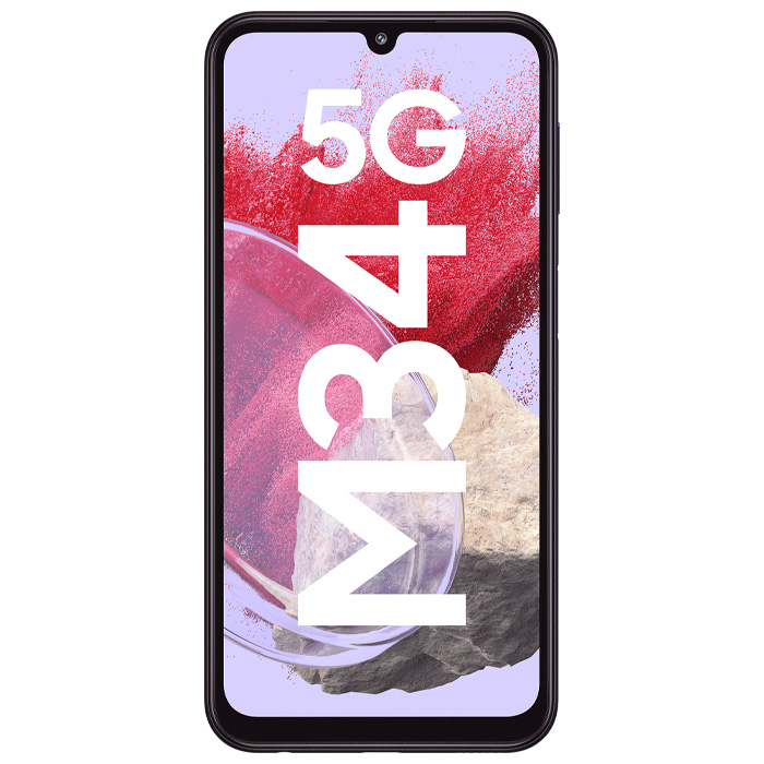 صفحه نمایش گوشی موبایل سامسونگ Galaxy M34 5G در رنگ