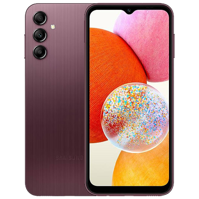 رنگ قرمز گوشی موبایل سامسونگ Galaxy A14