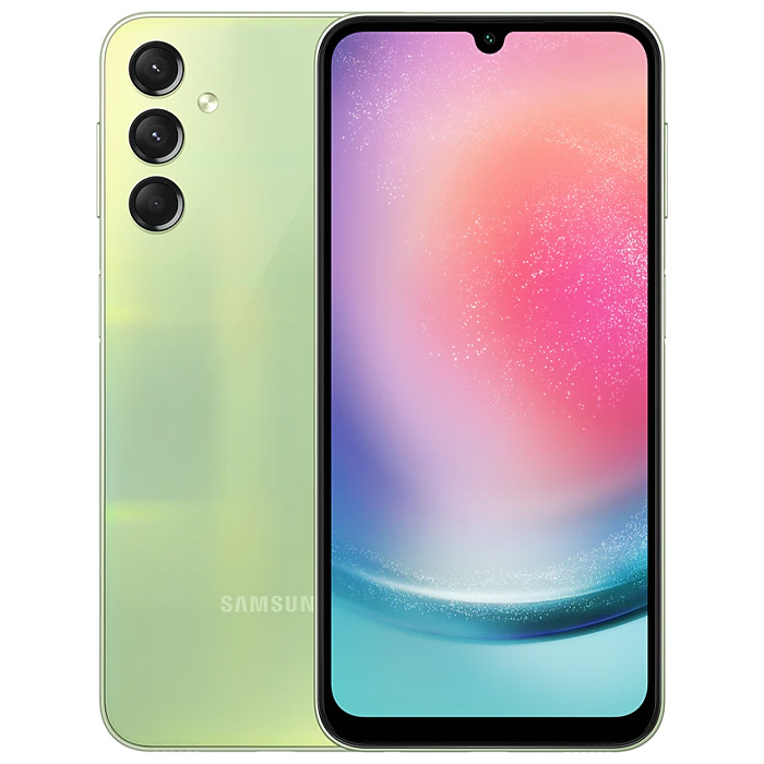 رنگ سبز گوشی موبایل سامسونگ Galaxy A24