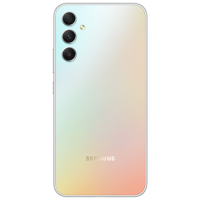 قاب پشتی گوشی موبایل سامسونگ Galaxy A34 5G در رنگ نقره‌ای