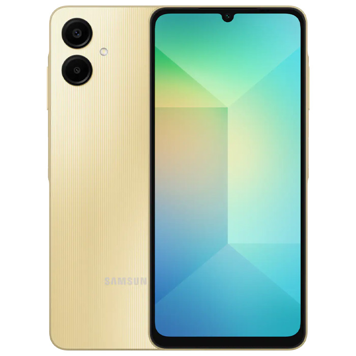 رنگ طلایی گوشی موبایل سامسونگ Galaxy A06