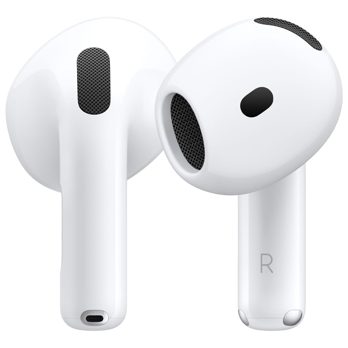 نمای گوشی‌های هندزفری بلوتوثی اپل مدل AirPods 4 A3056 نسخه ANC