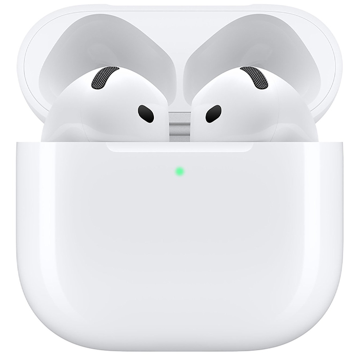 نمای کلی هندزفری بلوتوثی اپل مدل AirPods 4 A3056 نسخه ANC