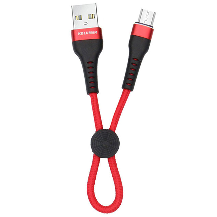 رنگ قرمز کابل کلومن میکرو مدل KD-45 با طول 21 سانتی‌متر