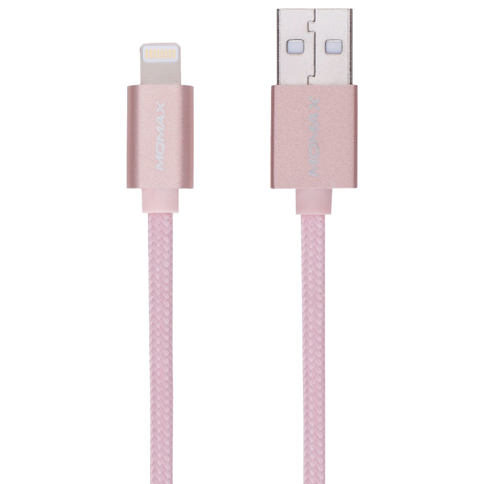 رنگ صورتی کابل مومکس لایتنینگ مدل Elite Link DL6 با طول 3 متر