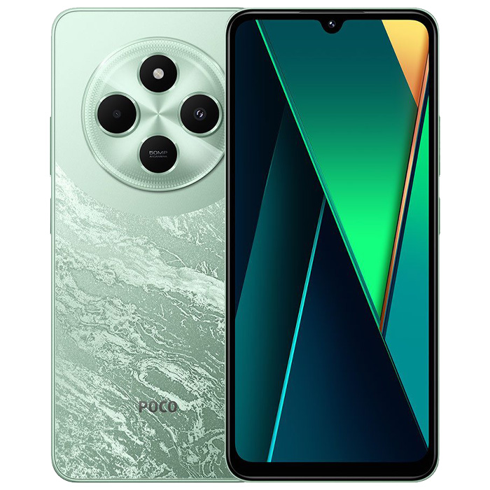 رنگ سبز گوشی موبایل شیائومی Poco C75