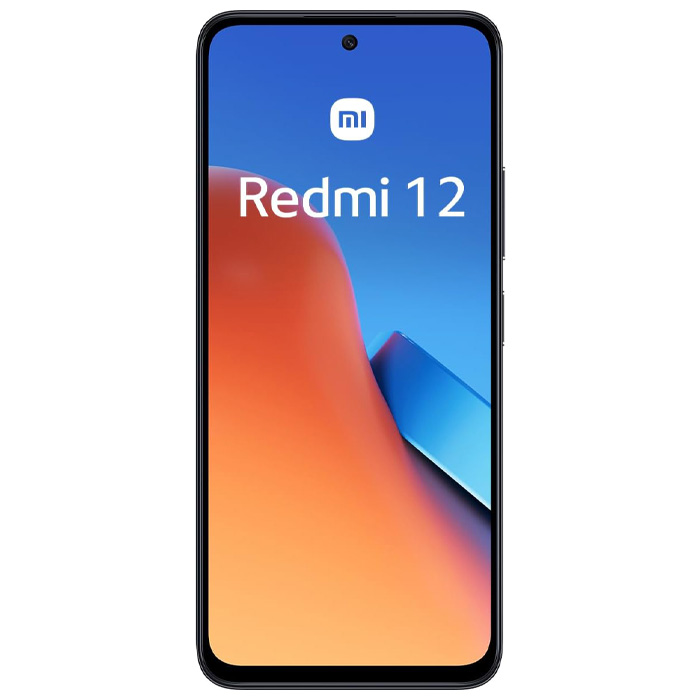 صفحه نمایش گوشی موبایل شیائومی Redmi 12 در رنگ مشکی