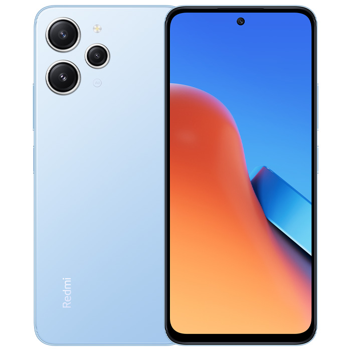 رنگ آبی گوشی موبایل شیائومی Redmi 12