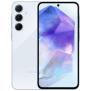 رنگ آبی یخی گوشی موبایل سامسونگ Galaxy A55 5G