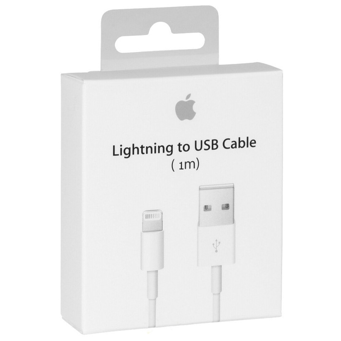 بسته بندی کابل اپل لایتنینگ مدل USB Cable MQUE2