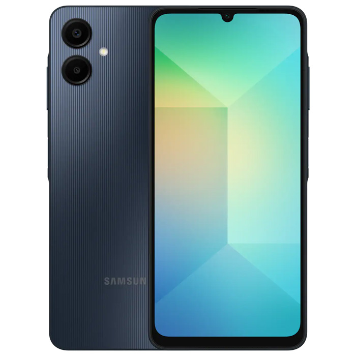 رنگ آبی مشکی گوشی موبایل سامسونگ Galaxy A06