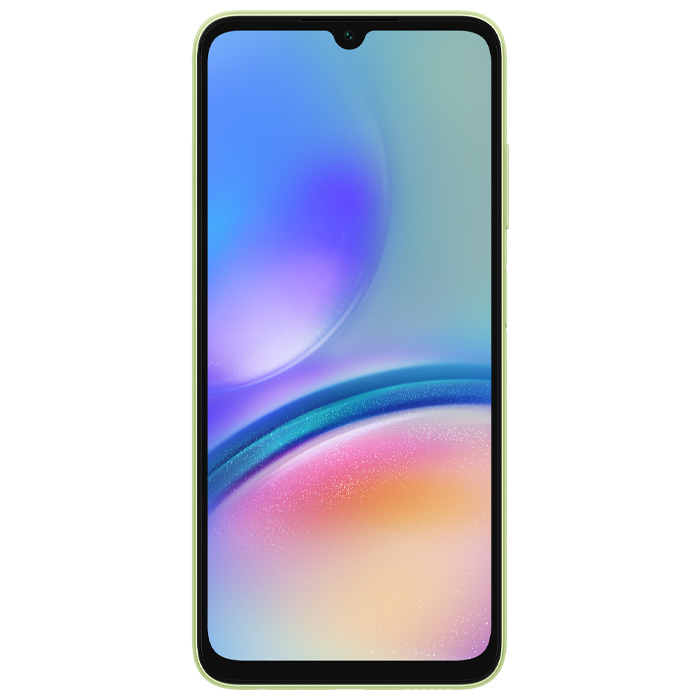 صفحه نمایش گوشی موبایل سامسونگ Galaxy A05s در رنگ سبز روشن