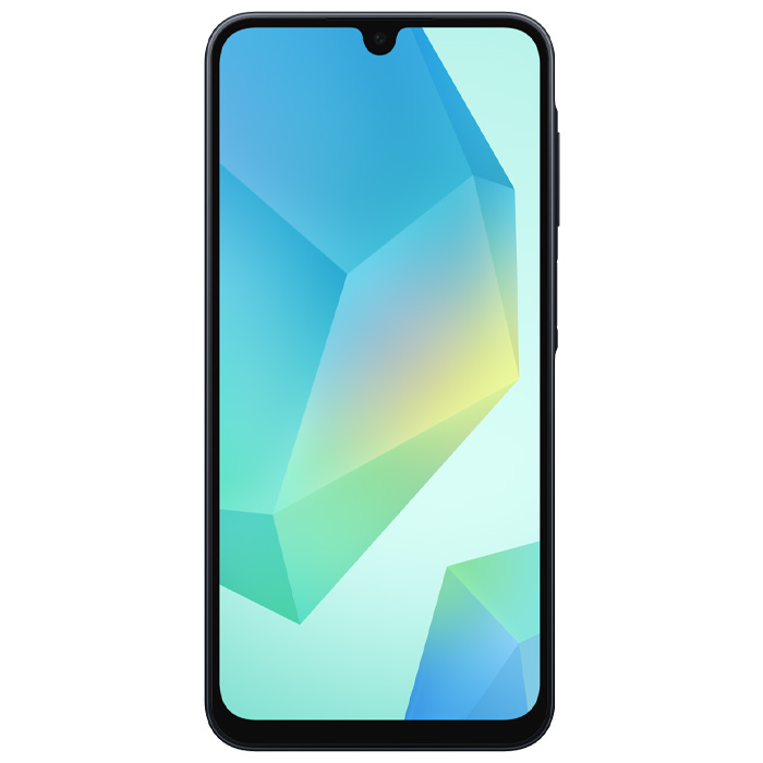 صفحه نمایش گوشی موبایل سامسونگ Galaxy A16 در رنگ midnight blue