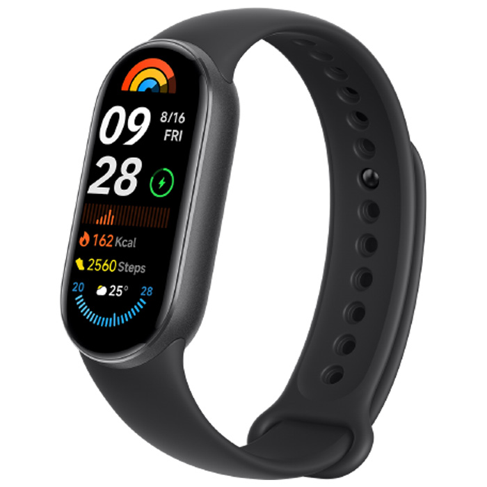 رنگ مشکی مچ بند هوشمند شیائومی مدل Mi Smart Band 9 M2345B1