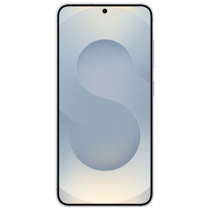 صفحه نمایش گوشی موبایل سامسونگ Galaxy S25 5G در رنگ نقره‌ای