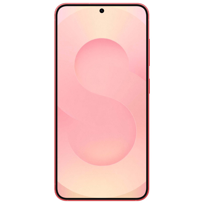 صفحه نمایش گوشی موبایل سامسونگ Galaxy S25 5G در رنگ قرمز